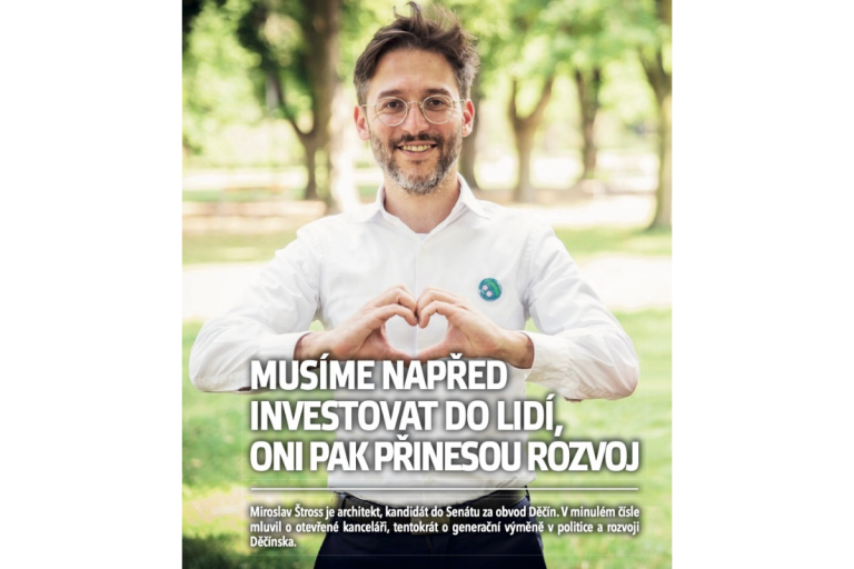 Musíme napřed investovat do lidí