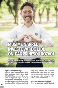 Musíme napřed investovat do lidí, oni pak přinesou rozvoj - strana 1
